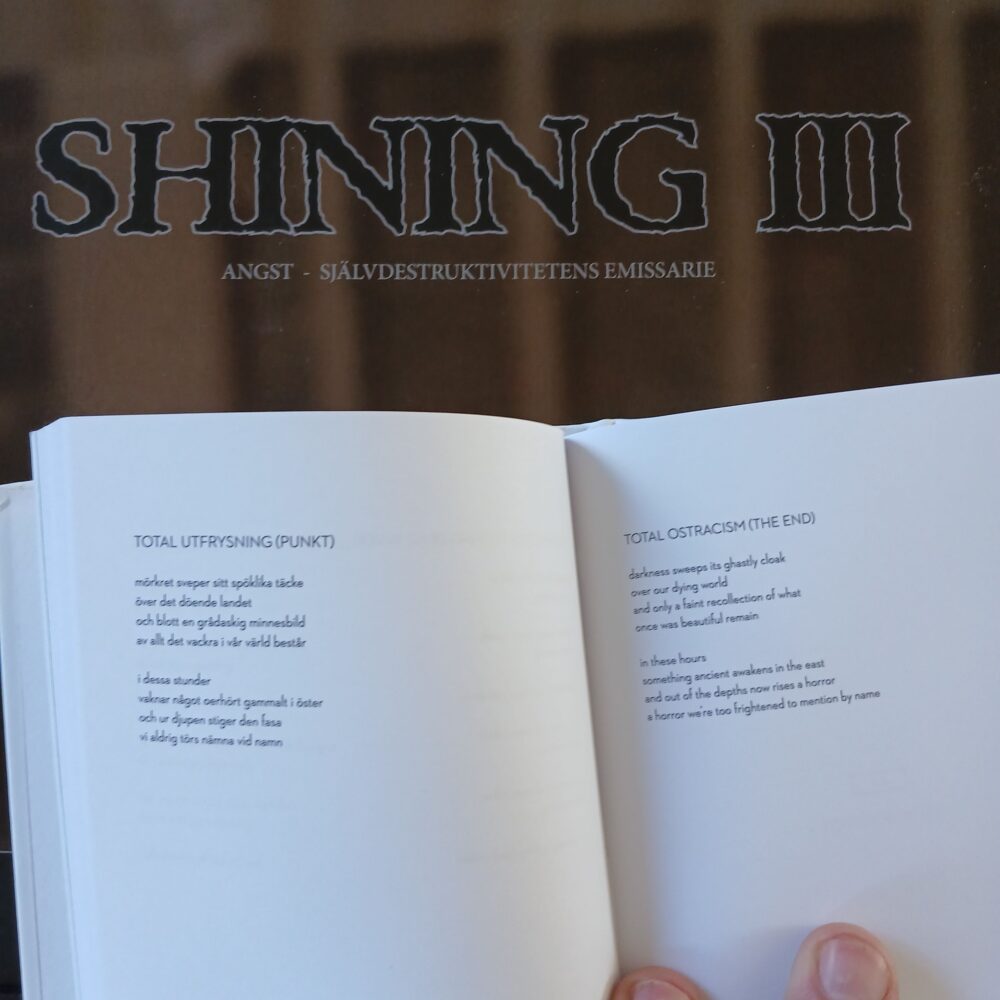 prozac 3 When prozac no longer helps, shining, niklas kvarforth