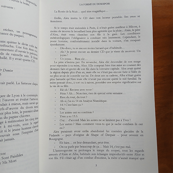 Plan de travail 5 philippe saidj, forme du désespoir